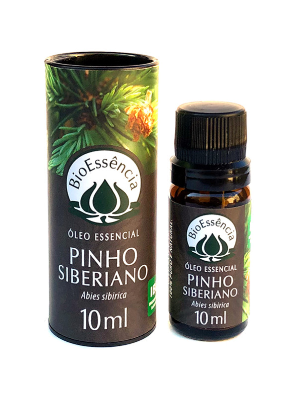 Óleo Essencial de Pinho Siberiano 10ML (Validade: 31/10/2026 - Lote: 250623)