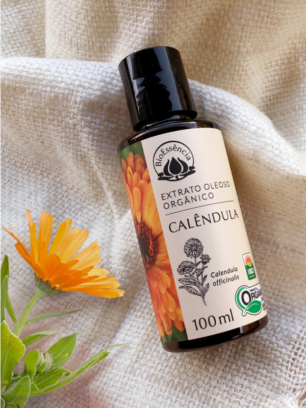 Extrato Oleoso de Calêndula Orgânico 100ML (Validade: 30/11/2026 - Lote: 260101/O)