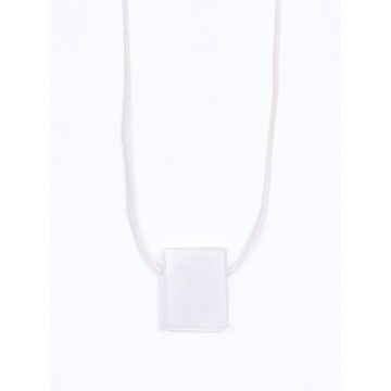 Colar Aromático Minimalista - Quartzo Branco
