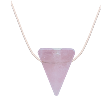 Colar Aromático Vênus - Quartzo Rosa