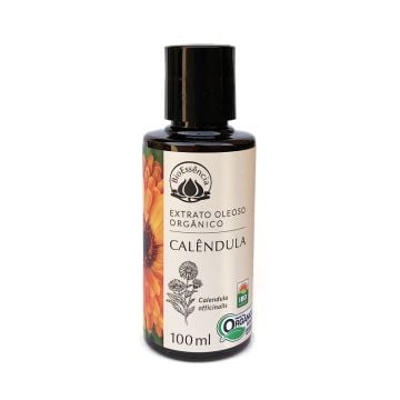 Extrato Oleoso de Calêndula Orgânico 100ML (Validade: 30/11/2026 - Lote: 260101/O)